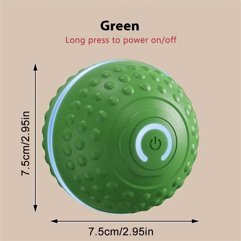 Smart Interactive Dog Toy Ball For Bored Dogs USB Rechargeable Rolling Enrichment Ball 5