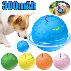 smart interactive dog ball usb rechargeable automatic rolling toy