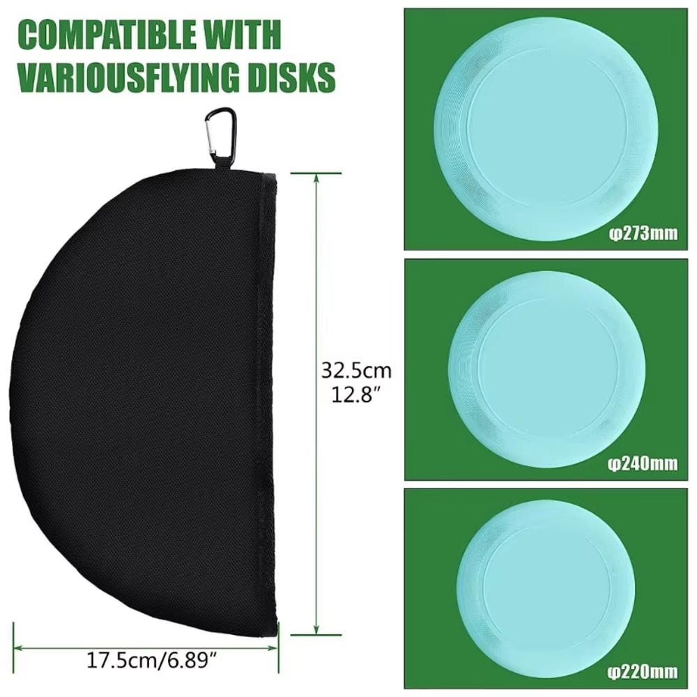 Waterproof Disc Golf Cleaning Tool Pouch With Hook And Microfiber Towel 3