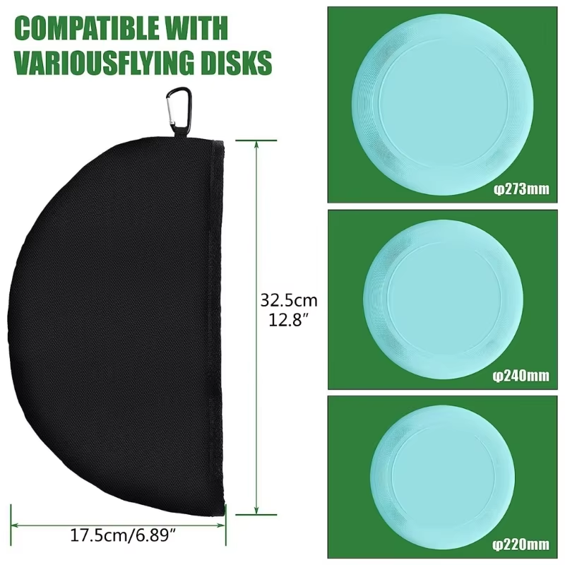 Waterproof Disc Golf Cleaning Tool Pouch With Hook And Microfiber Towel 3