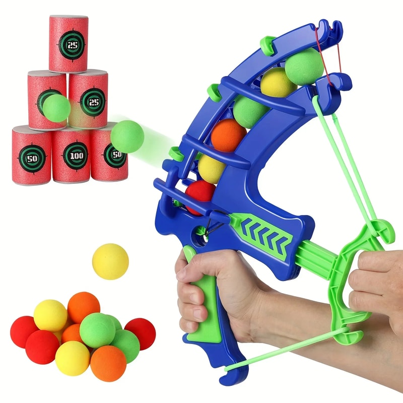 Kids Target Shooting Toy Soft Bullet Foam Dart Target Set