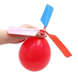 balloon helicopter toy set for kids outdoor launcher parent child flying game