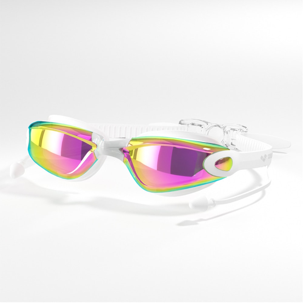 Clear Seal Anti Fog Swim Goggles for Adults with Earplugs UV Protection Leakproof Comfort Fit
