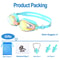 Kids Swimming Goggles Anti Fog UV Protection Silicone Swim Glasses For Boys Girls 4