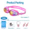 Kids Swimming Goggles Anti Fog UV Protection Silicone Swim Glasses For Boys Girls 5