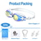 Kids Swimming Goggles Anti Fog UV Protection Silicone Swim Glasses For Boys Girls 3