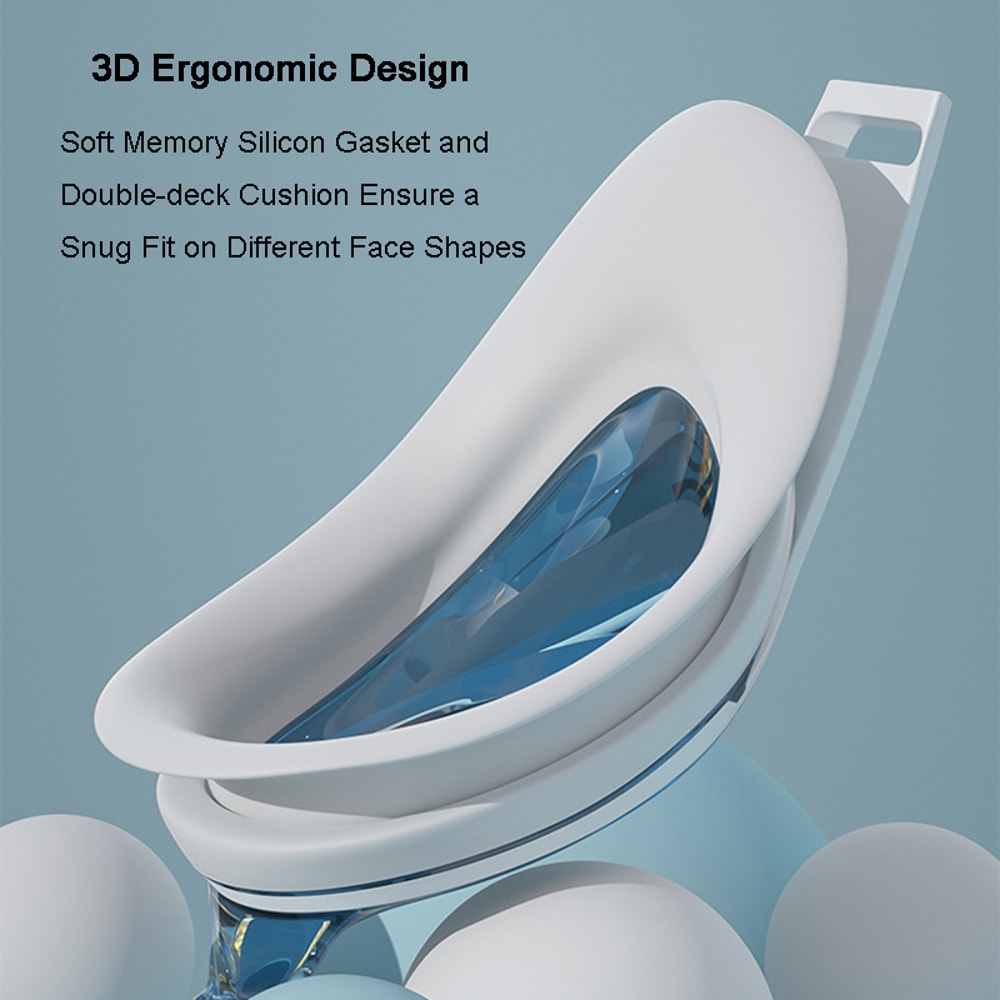 Clear View Anti Fog Adult Swim Goggles With UV Protection 3