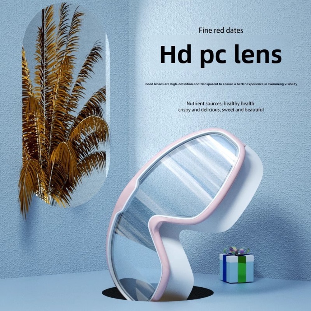 Wide View Anti Fog Swimming Goggles With Swim Cap For Adults And Kids 1