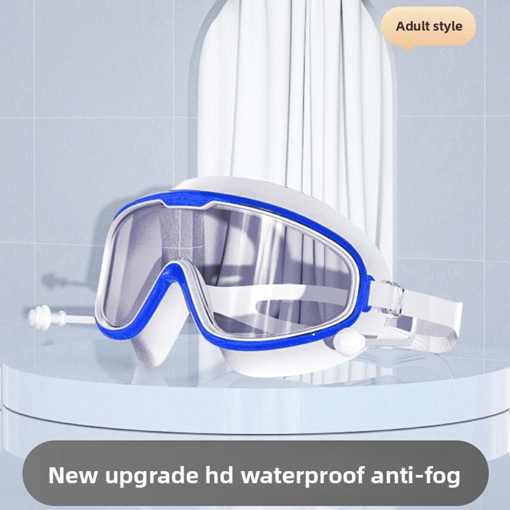 Wide View Anti Fog Swimming Goggles With Swim Cap For Adults And Kids 7