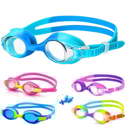 kids swimming goggles anti fog uv protection waterproof swim glasses for boys and girls