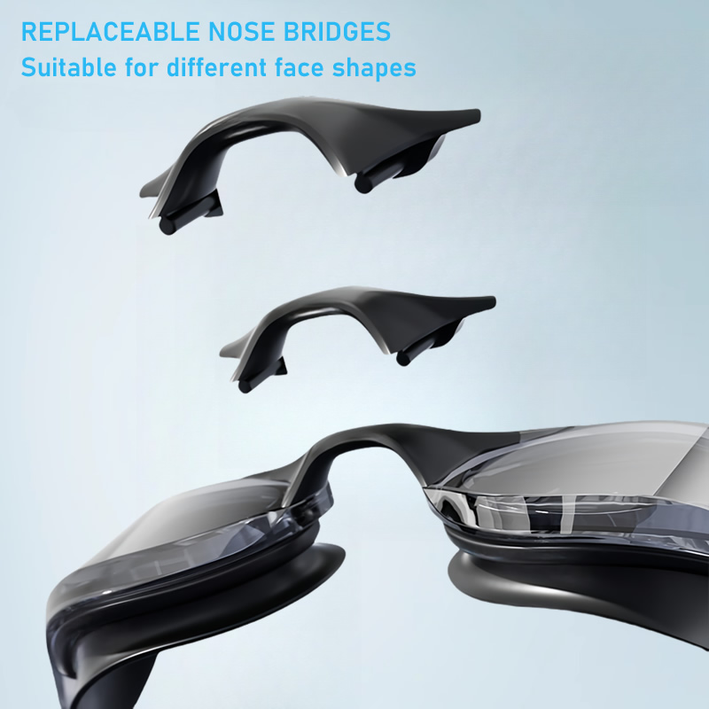 Anti Fog HD Racing Swim Goggles For Adults With UV Protection And Soft Silicone Fit 4