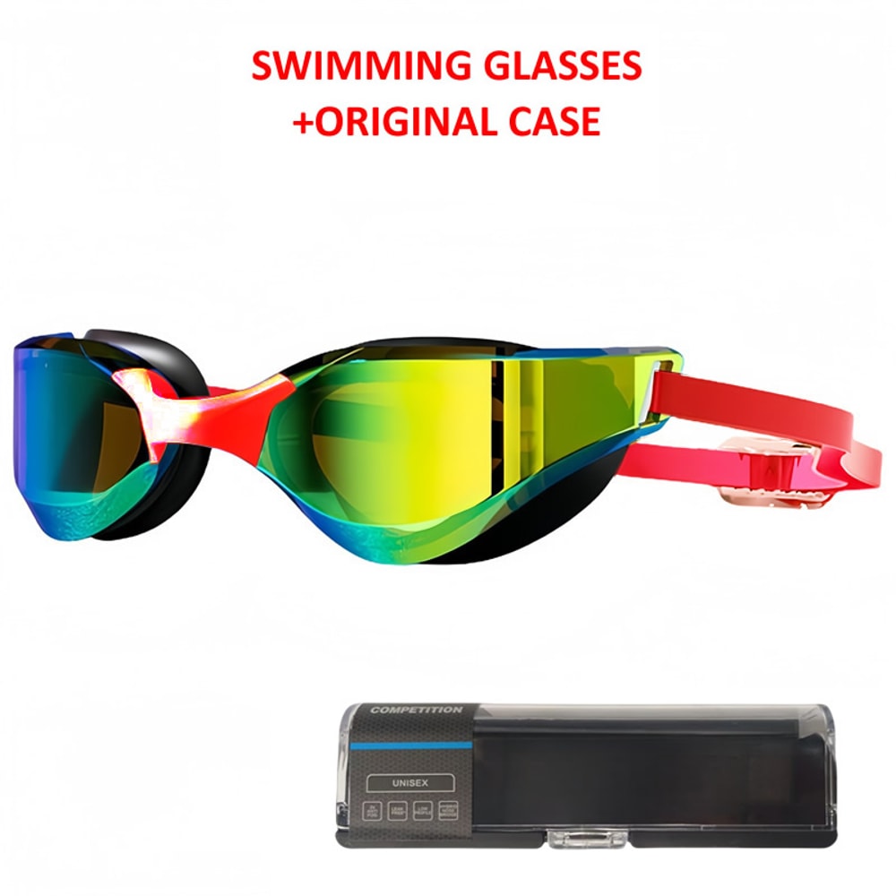 Anti Fog HD Racing Swim Goggles For Adults With UV Protection And Soft Silicone Fit 9