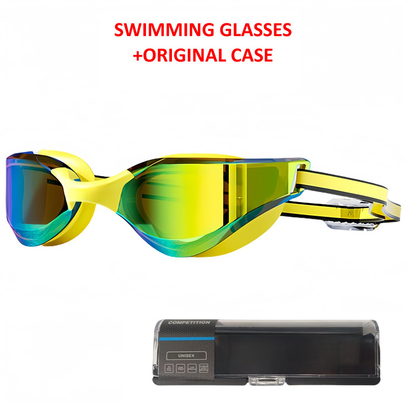 Anti Fog HD Racing Swim Goggles For Adults With UV Protection And Soft Silicone Fit 8