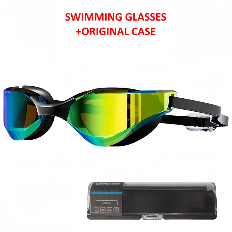 Anti Fog HD Racing Swim Goggles For Adults With UV Protection And Soft Silicone Fit 7