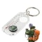 Trail Ready Keychain Compass Thermometer Mini Survival Camping Compass