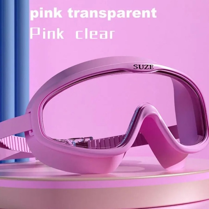 Wide View Swimming Goggles For Adults Anti Fog Waterproof Swim Goggles With Case 1