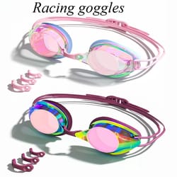 clear view anti fog adult swimming goggles with waterproof wide hd vision