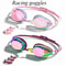 Clear View Anti Fog Adult Swimming Goggles With Waterproof Wide HD Vision 0