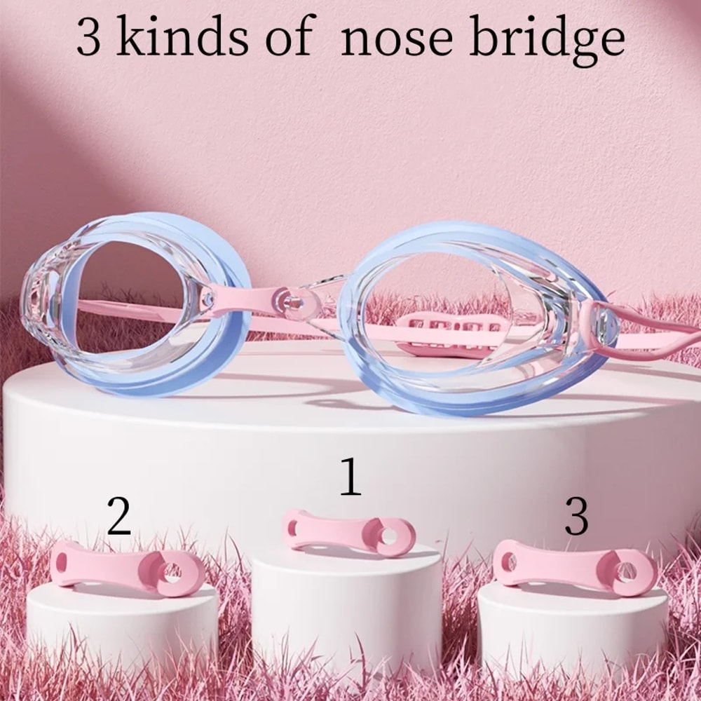 Clear View Anti Fog Adult Swimming Goggles With Waterproof Wide HD Vision 4