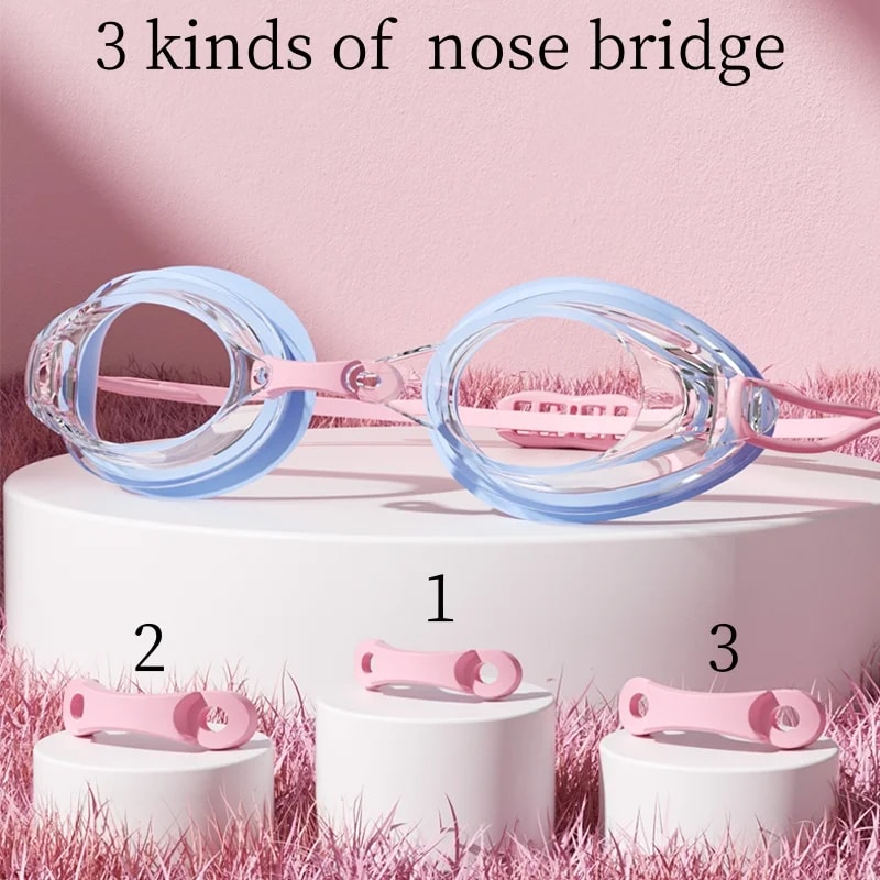 Clear View Anti Fog Adult Swimming Goggles With Waterproof Wide HD Vision 4