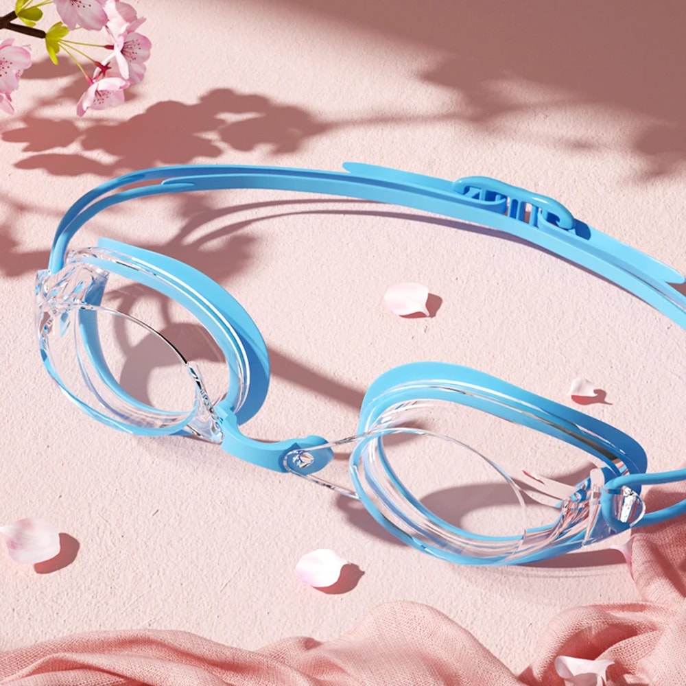 Clear View Anti Fog Adult Swimming Goggles With Waterproof Wide HD Vision 8