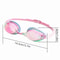 Clear View Adult Swimming Goggles Anti Fog Leakproof Wide View 5