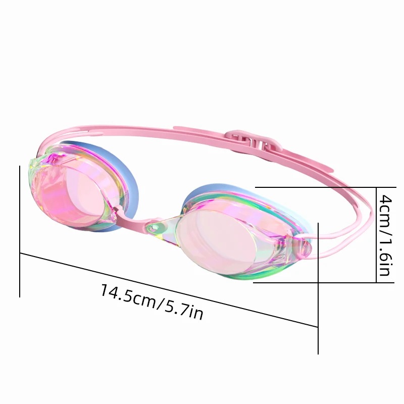 Clear View Adult Swimming Goggles Anti Fog Leakproof Wide View 5
