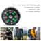 Mini Pocket Compass Set Oil Filled Survival Button Compass For Hiking Camping Kits 0