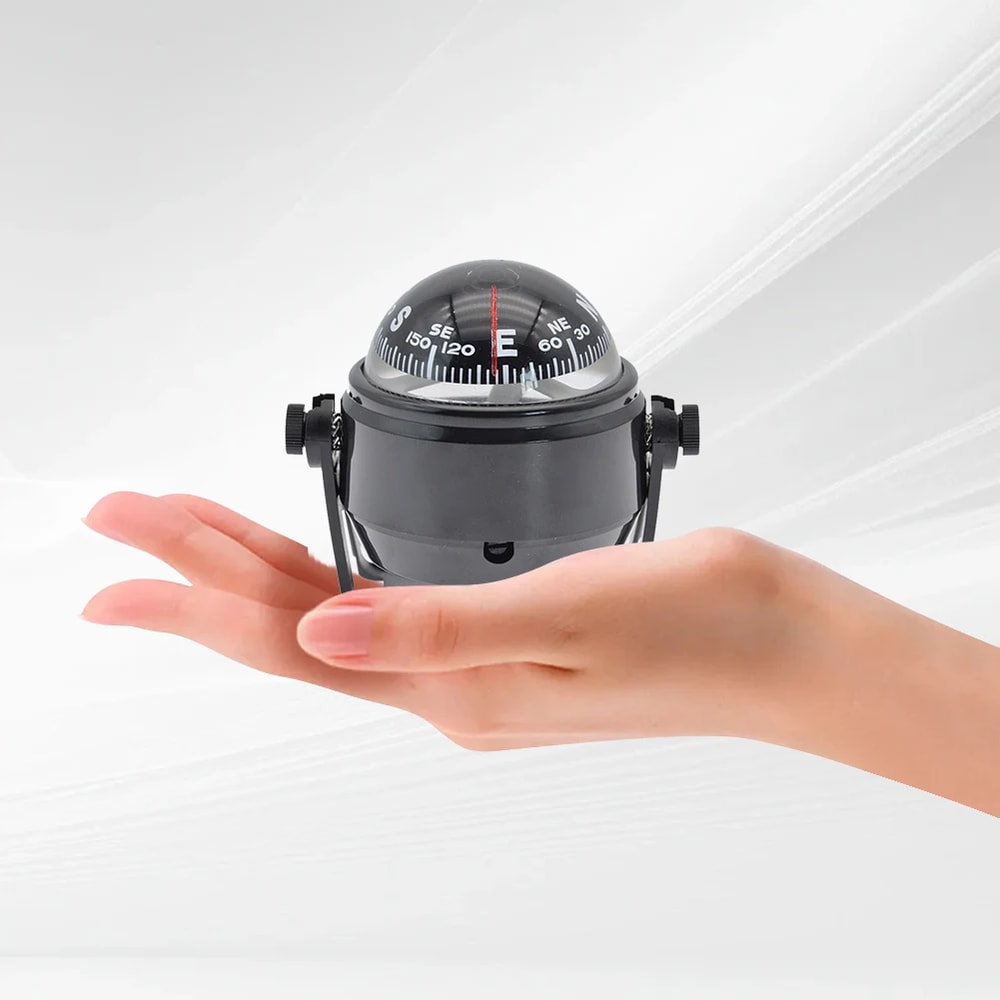 Adjustable Marine Compass For Boat And Car Dashboard Navigation 3