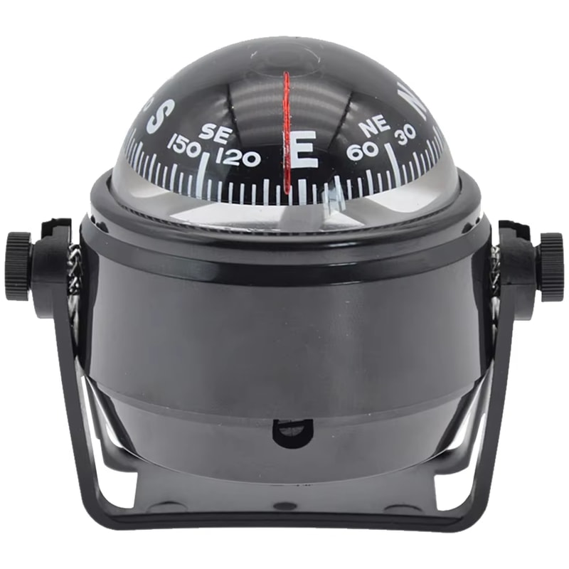 Adjustable Marine Compass For Boat And Car Dashboard Navigation 6