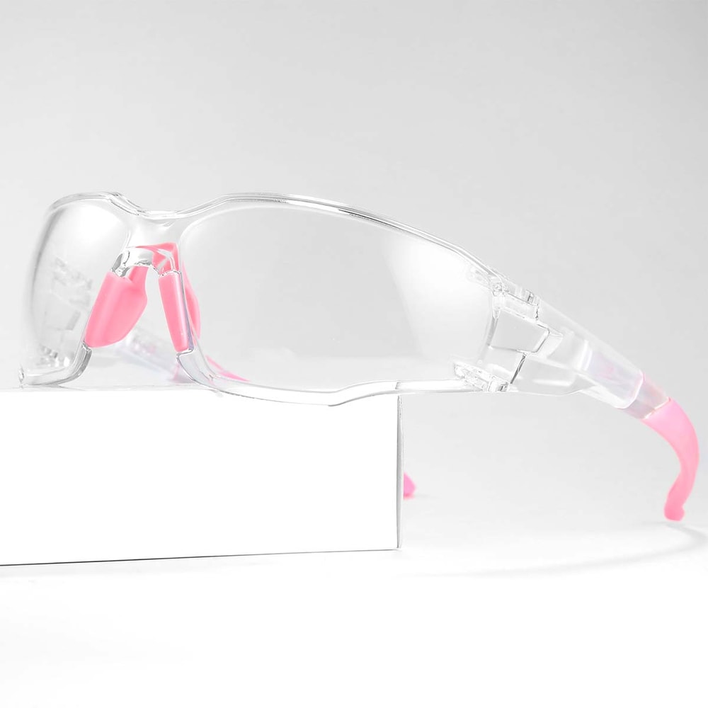 Blue Light Blocking Anti Fog Safety Glasses With Adjustable Fit Clear Lens 1