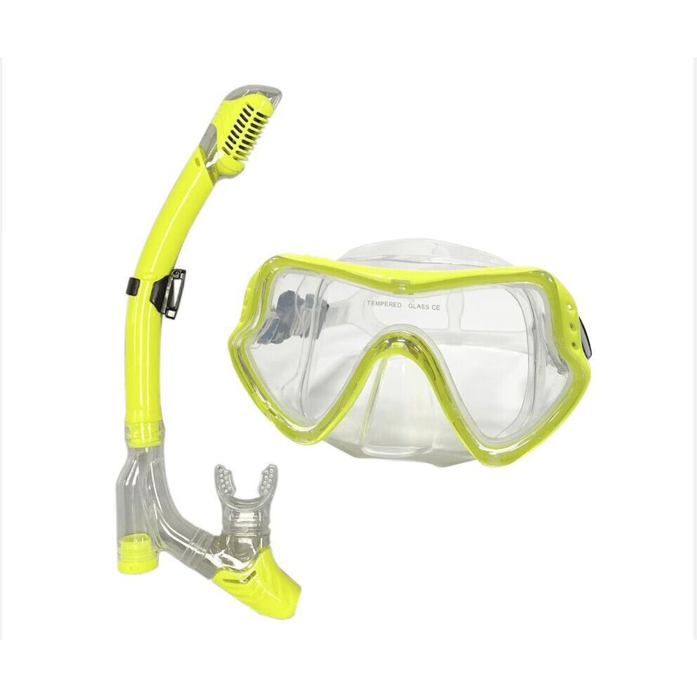 Snorkeling Gear For Adults Dry Top Snorkel Set With Anti Fog Diving Mask 6