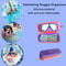 Large Capacity Swim Goggle Case Silicone Protective Storage Bag 1
