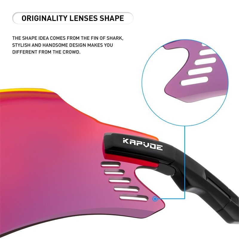 Cycling Sunglasses Lightweight Road Bike Eyewear For Outdoor Sports 5