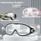 Adult Swim Goggles And Cap Set Anti Fog UV Protection Wide View Swim Goggles 0