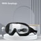Adult Swim Goggles And Cap Set Anti Fog UV Protection Wide View Swim Goggles 5