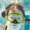 Kids Swim Goggles With Nose Cover Anti Fog Leak Proof Wide View Swim Mask 1