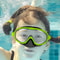 Kids Swim Goggles With Nose Cover Anti Fog Leak Proof Wide View Swim Mask 1
