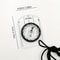 Mini Baseplate Compass with Map Ruler for Hiking and Camping