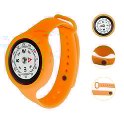 adventure ready wrist compass for hiking camping and emergency travel