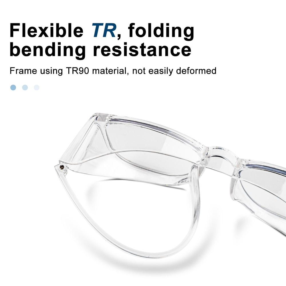 Anti Fog Blue Light Blocking Glasses With Side Shields For Pollen And Dust Protection 3