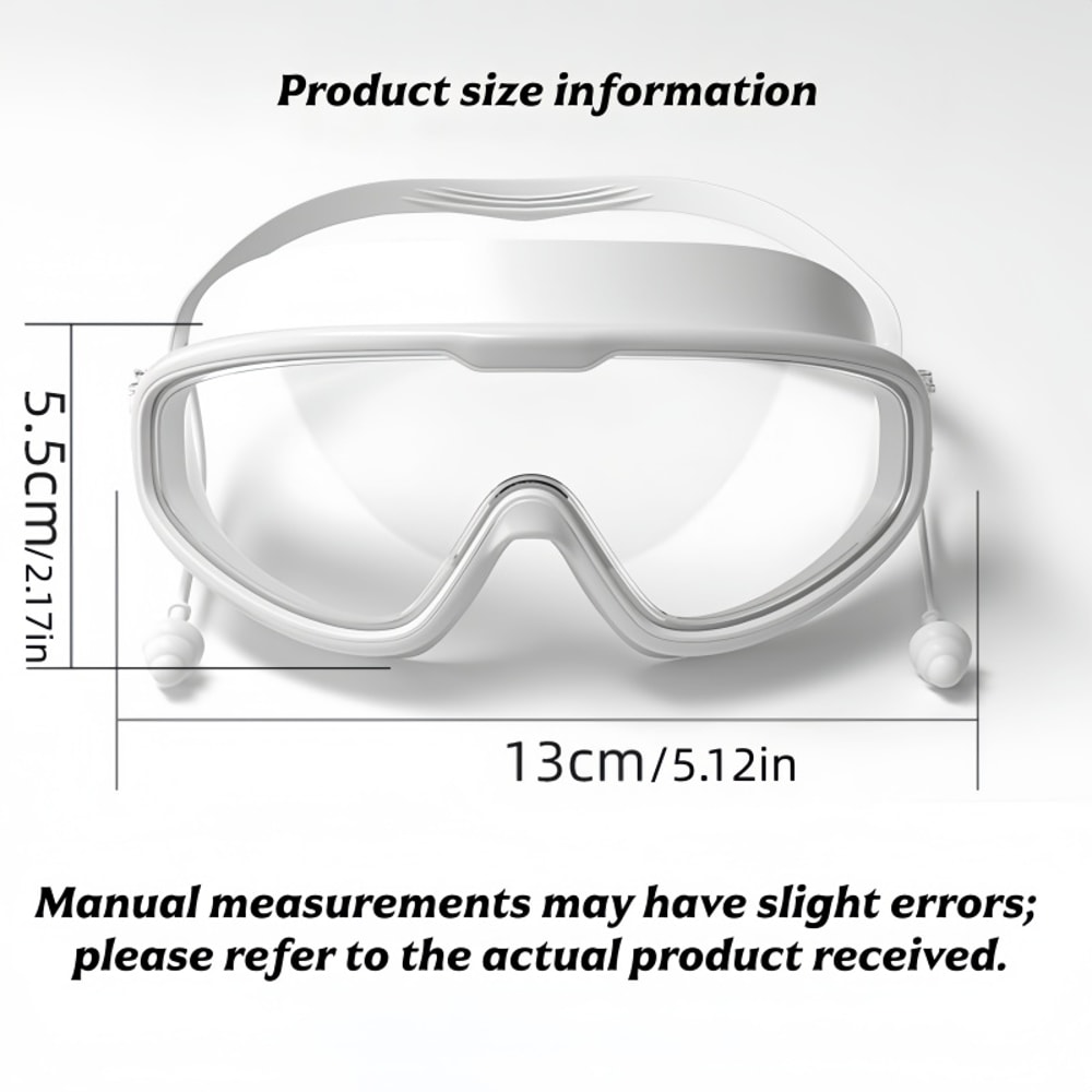 Kids Swim Goggles Anti Fog Waterproof Wide View Goggles For Boys And Girls 5