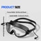 Anti Fog Mirrored Swimming Goggles For Adults With Adjustable Comfort Fit 5
