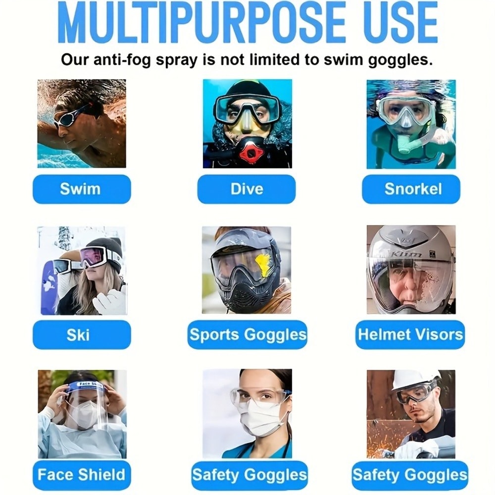 Anti Fog Spray For Glasses Goggles And Mirrors 5