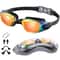 Anti Fog Mirrored Swim Goggles Leakproof UV Protection For Adults And Youth 7