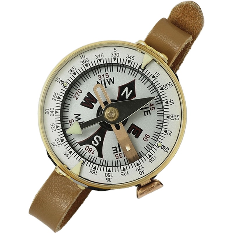 Vintage Pocket Compass Hiking Compass For Camping And Survival 4