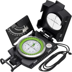 waterproof hiking compass with clinometer pocket survival navigation tool