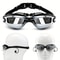 Anti Fog Swimming Goggles Set with Swim Cap and Earplugs for Adults and Kids