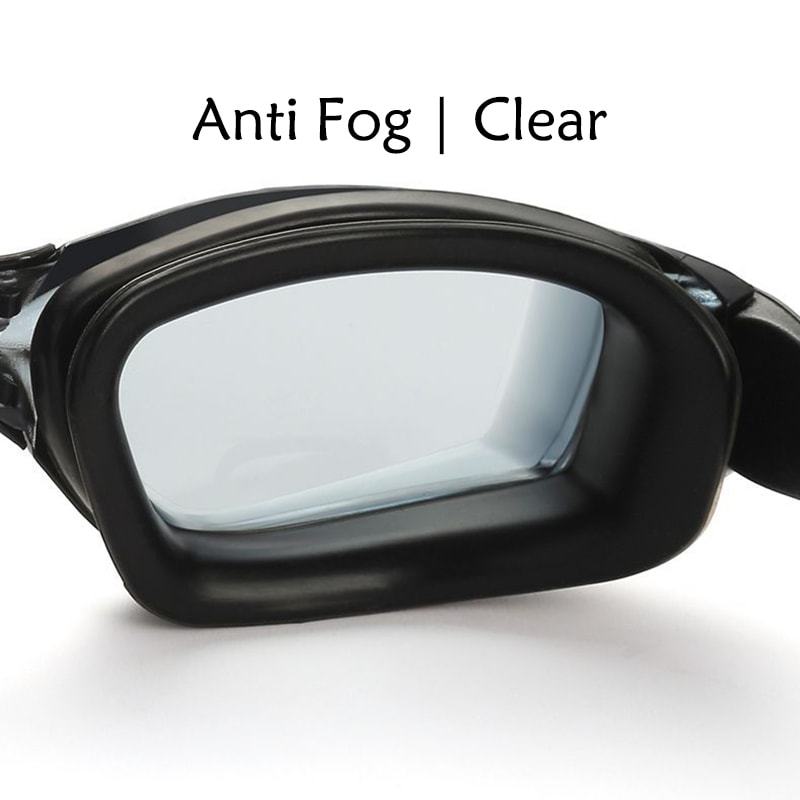 Anti Fog Swimming Goggles With Earplugs UV Protection 4