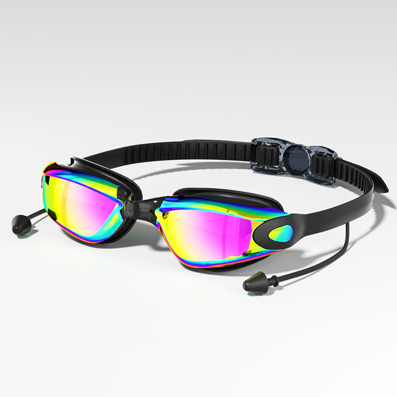 HD Anti Fog Swim Goggles For Adults Waterproof Silicone Adjustable Pool Glasses 6